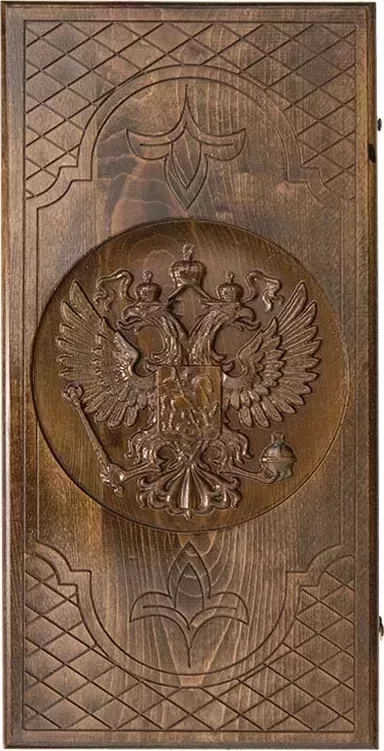 Нарды резные "Герб РФ-2", Ustyan