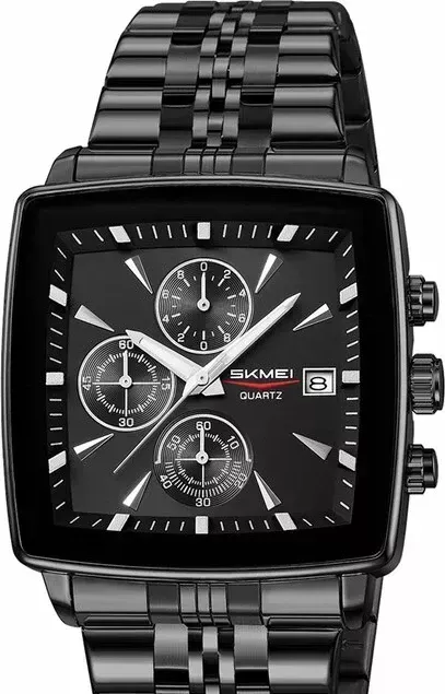 Наручные часы skmei 2434bksi black/silver