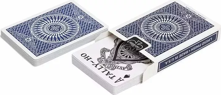 Карты "Tally-Ho Standard Index blue Circle "