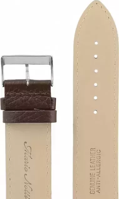 Ремешки mario notti s-17, 24 р-р, brown, extra long