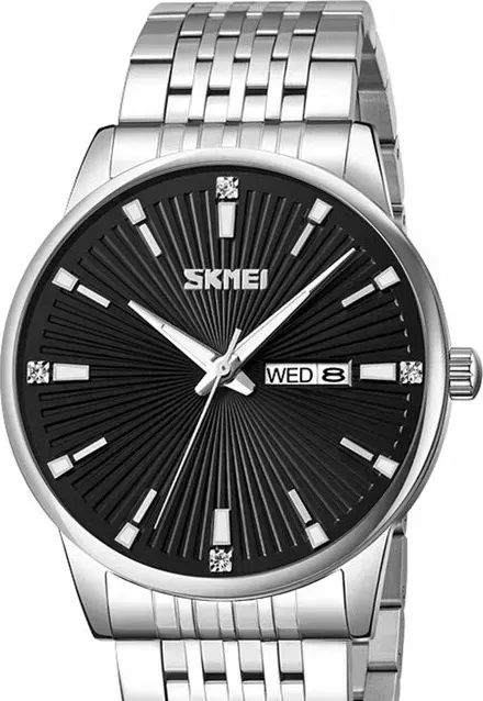 Наручные часы skmei 9323sibk silver/black