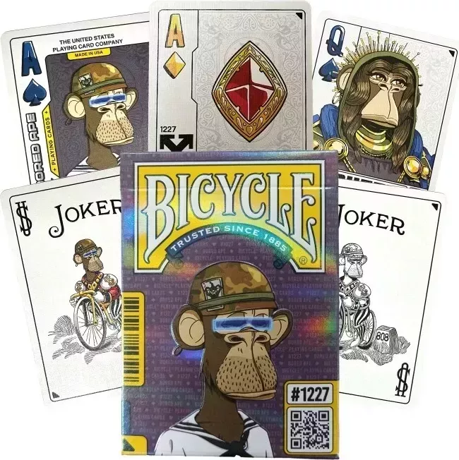 Карты "Bicycle Bored Ape Standard Index"
