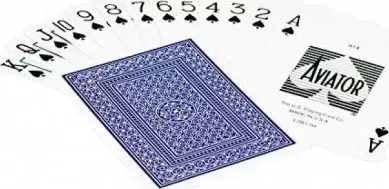Карты "Аviator Jumbo Index Blue"