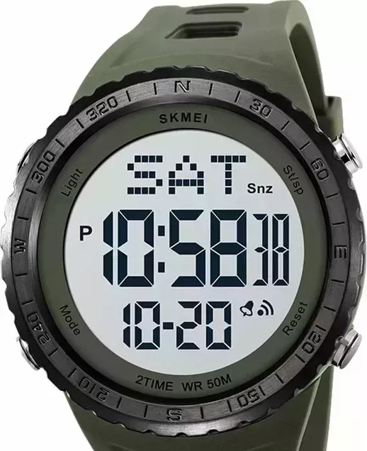 Наручные часы skmei 2192gnwt amry green-white