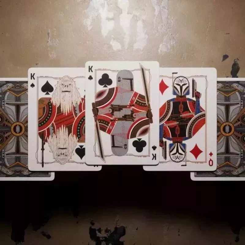 Карты "Theory11 Mandalorian V2 Stars Wars playing cards"